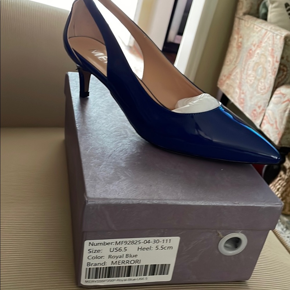 Women's Blue Heels